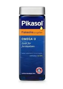 Pikasol Fisk+Ingefær Fiskeolie