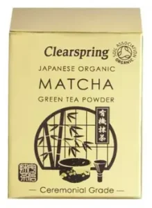 Matcha grøn te pulver Clearspring