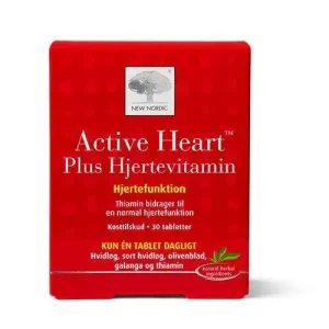 New Nordic Active Heart Plus Hjertevitamin