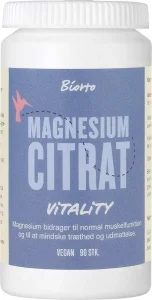 Biorto Magnesium Citrat Vitality