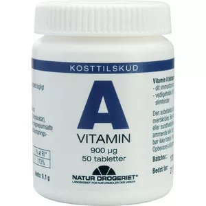Natur-Drogeriet A-vitamin 900 µg