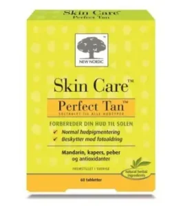 Skincare perfect tan