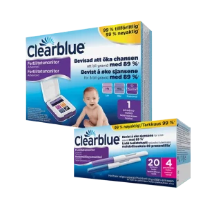 Clearblue Advanced Fertilitetsmonitor med testpenne