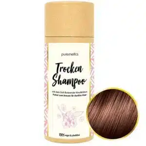 Vegansktoer shampoo til moerkt haar Kirsebaerblomst